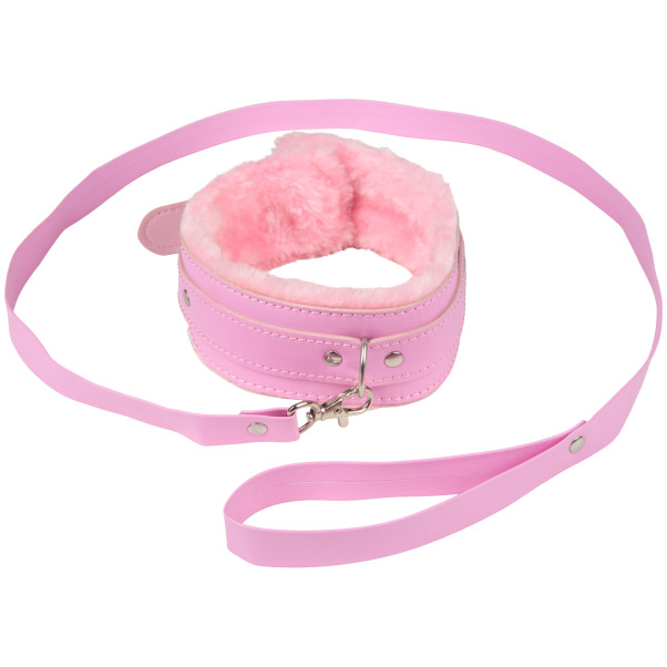baseks Pink Fluffy Ensemble de Bondage pour Débutant·e·s Image du produit 3