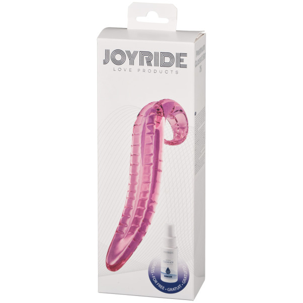 Joyride Premium GlassiX 25 Gode en Verre Rose 21 cm Image de l'emballage 90