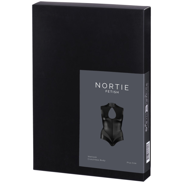 NORTIE Fetish Wetlook Body Sans Entrejambe Grande Taille Image de l'emballage 90