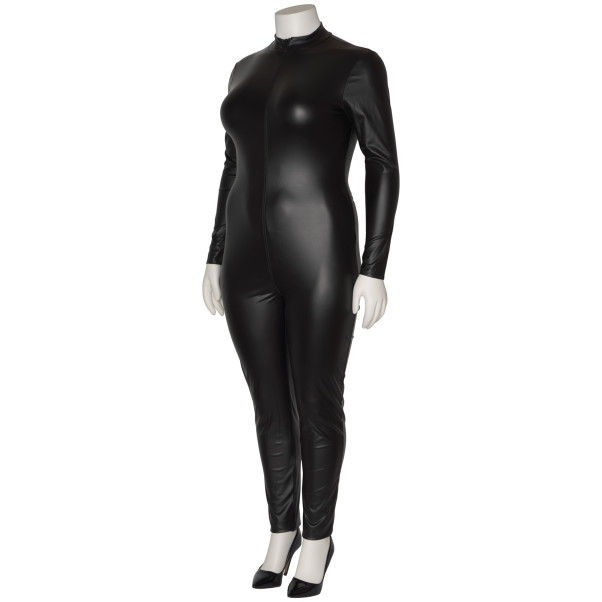 NORTIE Fetish Wetlook Combinaison Sans Entrejambe Grande Taille Image du produit 6
