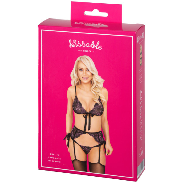 kissable Floral Ensemble Soutien-Gorge et Porte-Jarretelles Image de l'emballage 90