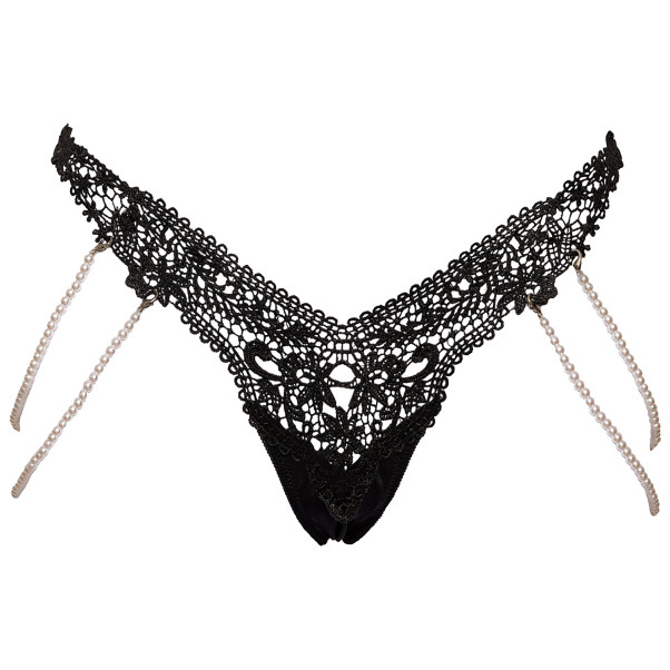 Cottelli String avec Perles Pendantes Image du produit 3