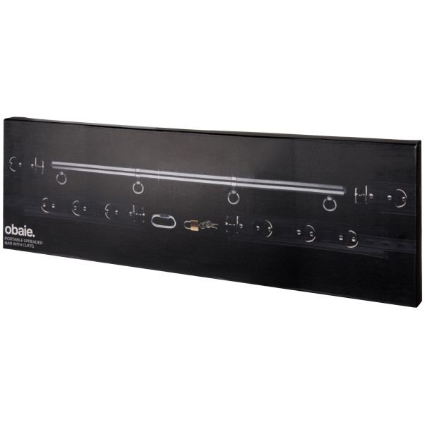 obaie Barre d'Écartement Portable avec Menottes Image de l'emballage 90