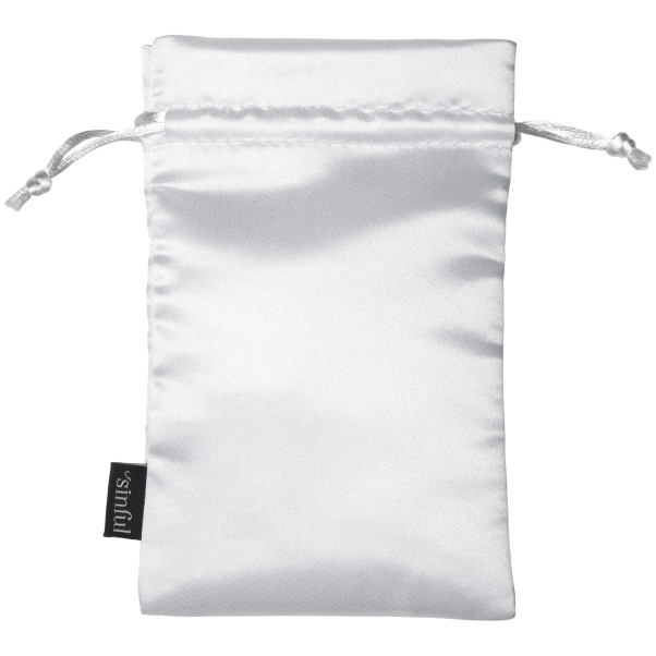 Sinful Sac Blanc en Satin Petit Image du produit 1