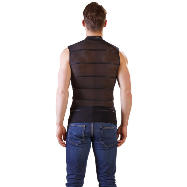 NEK Top Filet avec Fermeture Éclair Image du produit sur un modèle 2