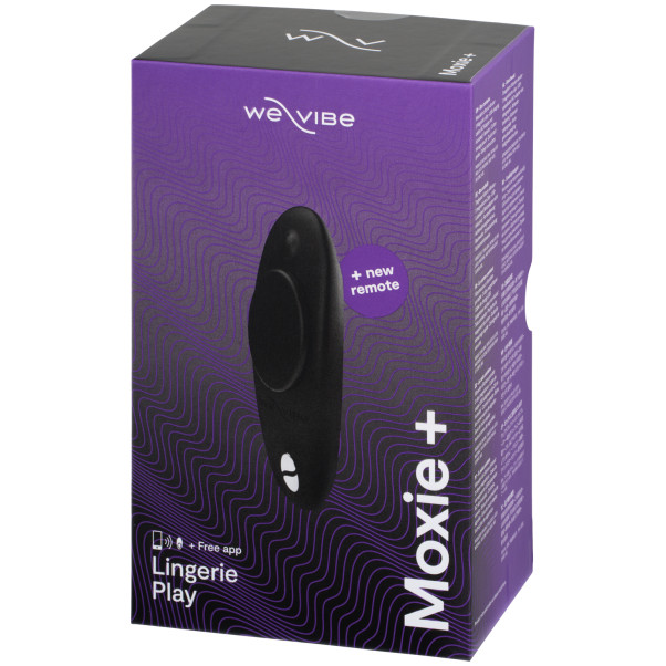 We-Vibe Moxie+ Vibromasseur pour Culotte Télécommandé Image de l'emballage 90