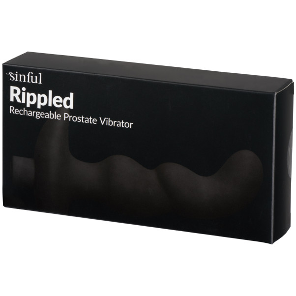 Sinful Rippled Stimulateur de Prostate Rechargeable Image de l'emballage 90