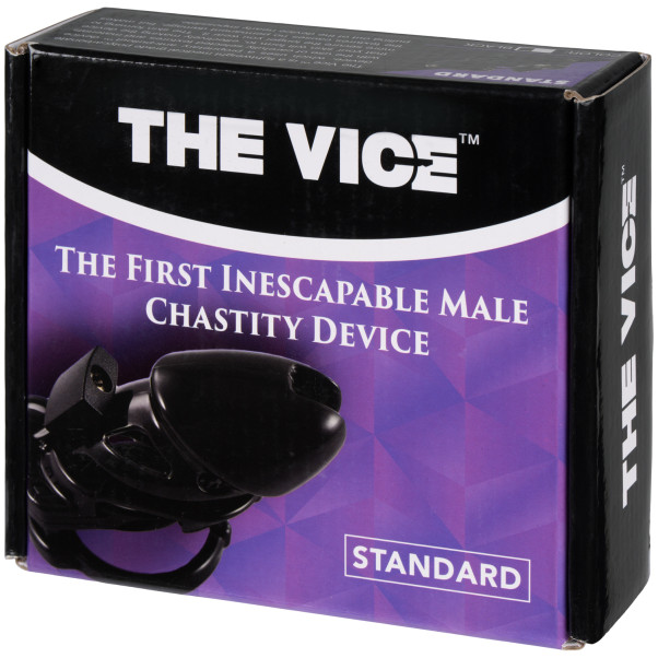 The Vice Cage de Chasteté Noire Image de l'emballage 90