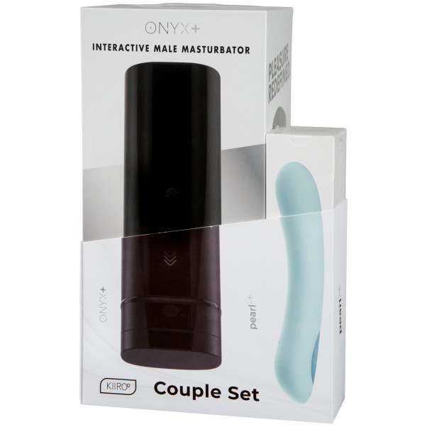 Kiiroo Onyx+ & Pearl2+ Ensemble Vibromasseurs pour Couple Image de l'emballage 91