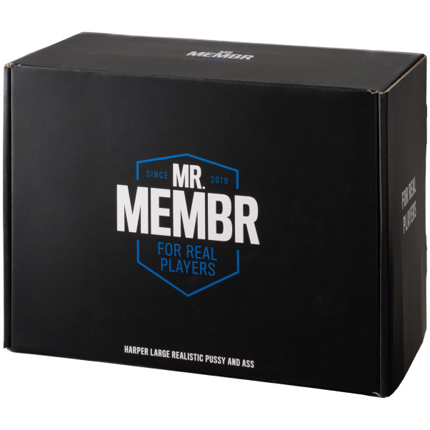 MR.MEMBR Harper Fesses et Vagin Réalistes Grand Image de l'emballage 90