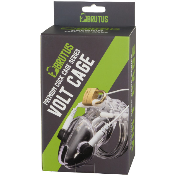 Brutus Electro Cage de Chasteté Image de l'emballage 90