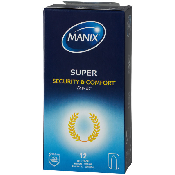 Manix Super Security & Comfort Préservatifs 12 pcs Image de l'emballage 90