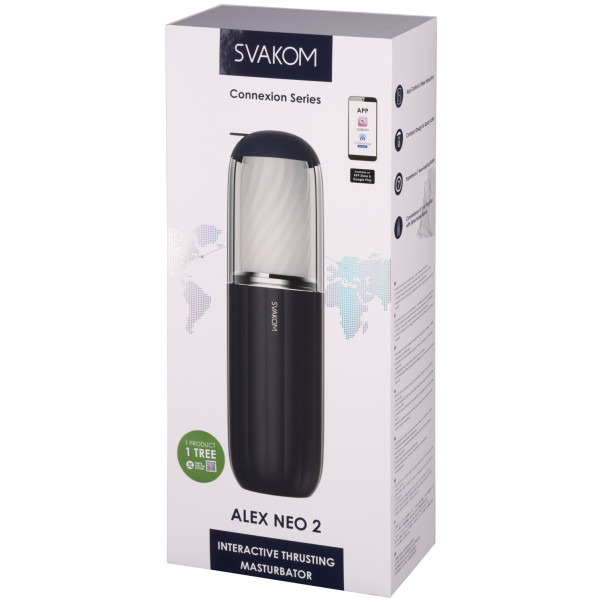 SVAKOM Alex Neo 2 Thrusting Masturbateur Image de l'emballage 90
