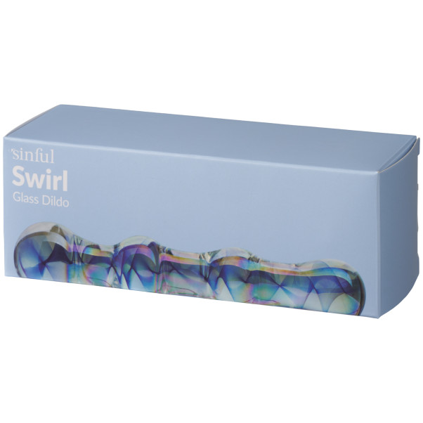 Sinful Swirl Gode en Verre Image de l'emballage 90