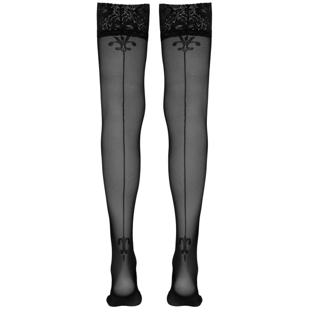 Cottelli Collants Couture Noirs Image du produit 3