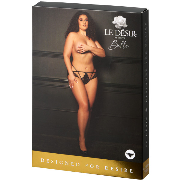 Le Désir Léna Culotte Sans Entrejambe en Dentelle Grande Taille Image de l'emballage 90