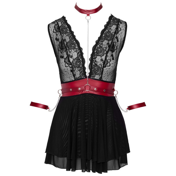 Cottelli Bondage Robe Babydoll avec Attaches Image du produit 3
