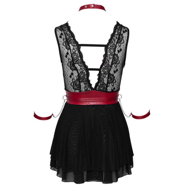 Cottelli Bondage Robe Babydoll avec Attaches Image du produit 4