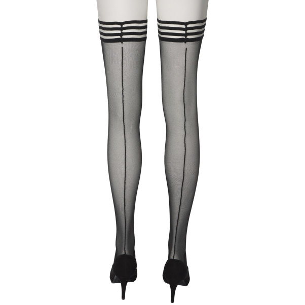 NORTIE Black Arrows Bas Autofixants avec Couture Arrière Image du produit 7