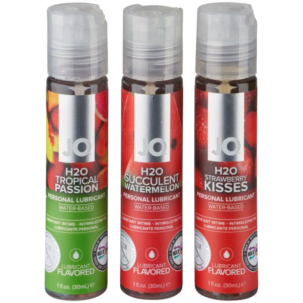 System JO Tri Me Set de Lubrifiants à Base d'Eau Parfumés 3 x 30 ml Image du produit 2