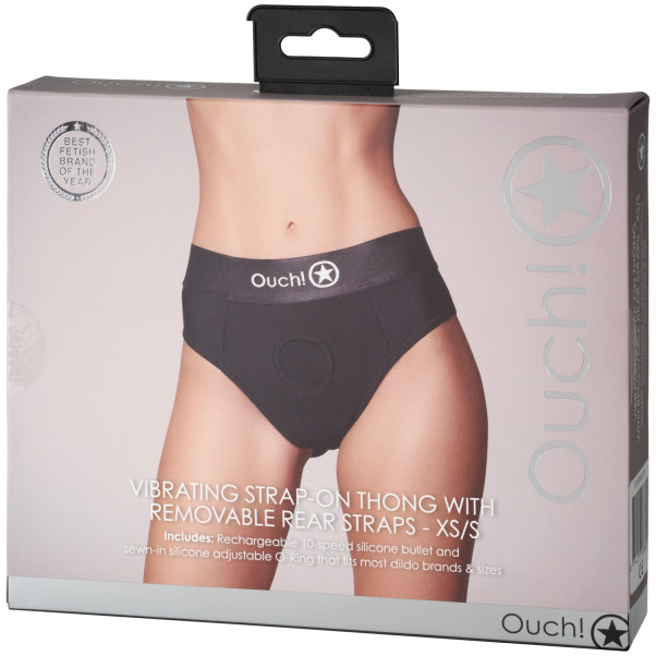 Ouch! Jockstrap Gode-ceinture Vibrant Image de l'emballage 90
