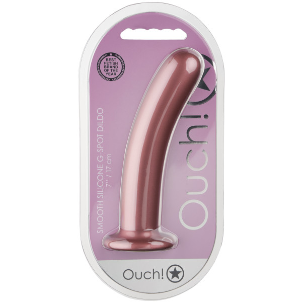 Ouch! Gode Point G Silicone Lisse 17 cm Image de l'emballage 90