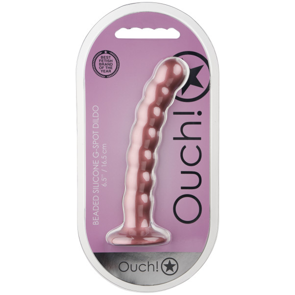 Ouch! Gode Point G en Silicone Perlé 16,5 cm Image de l'emballage 90