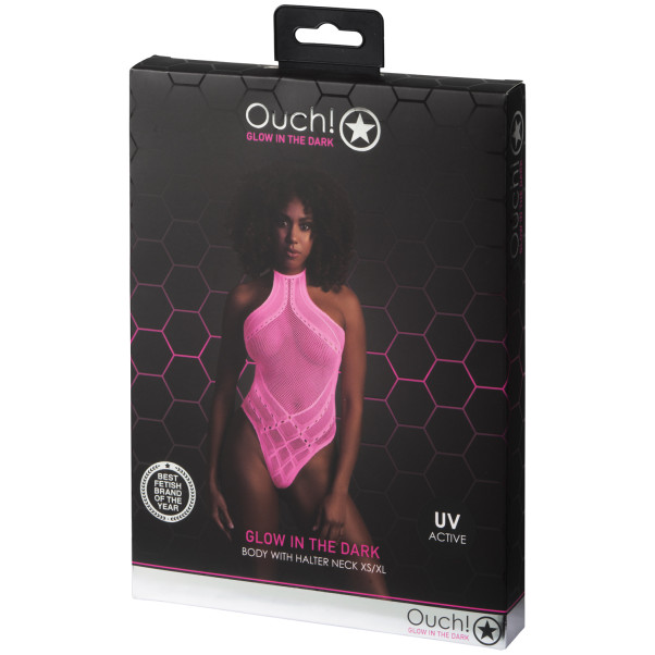 Ouch! Glow in The Dark Neon Body Rose Fluo Image de l'emballage 90