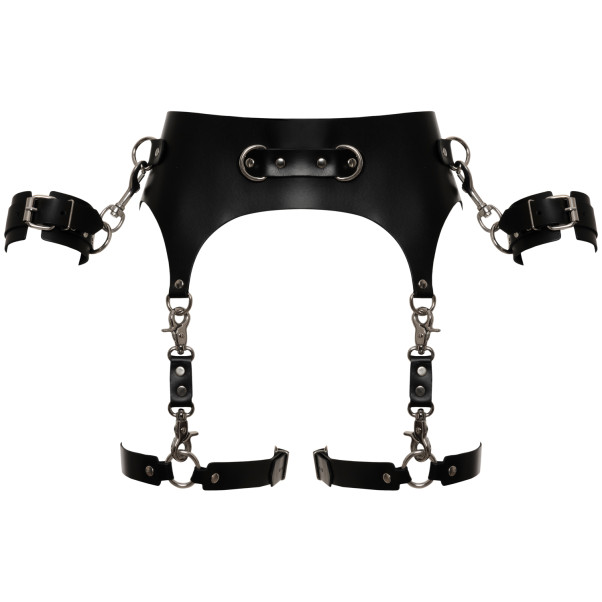 Zado Porte-Jarretelles en Cuir avec Menottes Image du produit 3