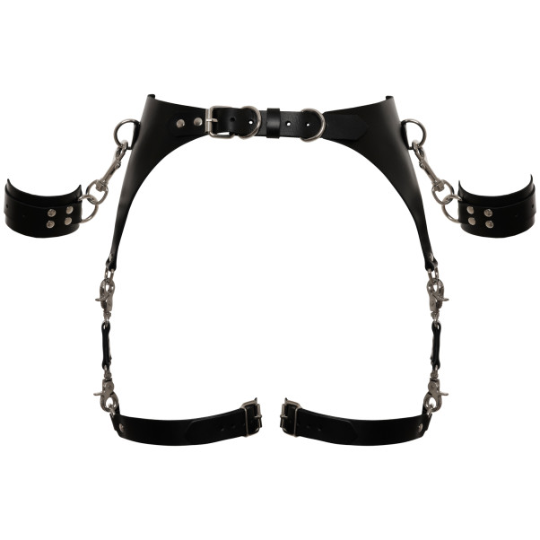 Zado Porte-Jarretelles en Cuir avec Menottes Image du produit 4