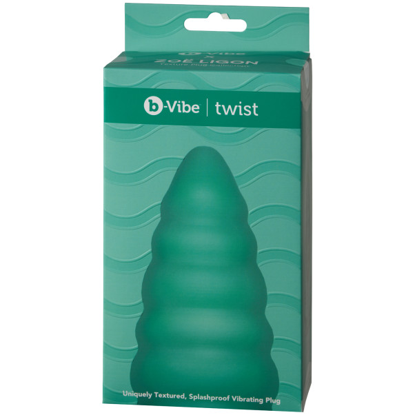 B-Vibe Twist Plug Anal Vibrant Texturé Image de l'emballage 90