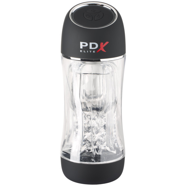 PDX Viewtube Pro Masturbateur Vibrant Transparent Image du produit 1