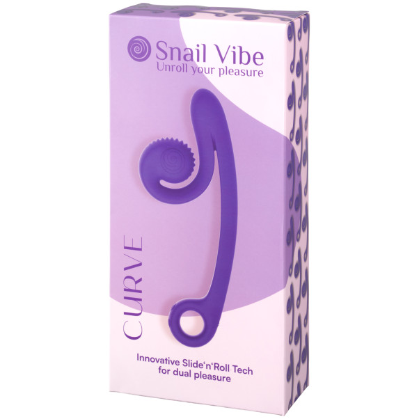Snail Vibe Curve Stimulateur pour Couples Rechargeable  90