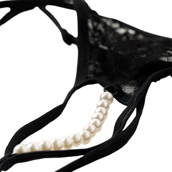 Sinful String en Dentelle avec Perles Image du produit 3