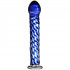 Gode en verre bleu Icicles No 29 