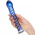 Gode en verre bleu Icicles No 29 