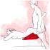 Liberator Wedge Coussin Sexuel Rouge  3
