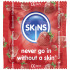 Skins Assortiment de 4 Préservatifs Aromatisés  2