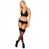 NORTIE Runa Ensemble Soutien-Gorge et Porte-Jarretelles en Dentelle  1