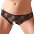 Cottelli Culotte Hipster en Dentelle Sans Entrejambe  1