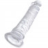 King Cock Clear Dildo 20 cm  3