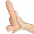 Willie City Luxe Realistisk Silikone Dildo 22 cm Hand 50