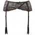 Cottelli Black Lace Garter Belt  3
