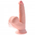 NEW - King Cock Plus Triple Density Swinging balls Dildo 17 cm  1