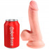 King Cock Plus Realistisk Dildo med Kugler 16.5 cm  4