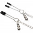 Fifty Shades Of Grey Play Nice Satin og Blonde Halsbånd og Nipple Clamps  2