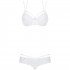 Obsessive Ensemble Lingerie Blanc en Dentelle Image du produit 3