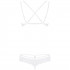 Obsessive Ensemble Lingerie Blanc en Dentelle Image du produit 4