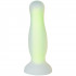 baseks Glow in the Dark Gode Anal Jaune Medium Image du produit 1