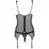 Obsessive Emperita Corset avec Porte-jarretelles & String Image du produit 4